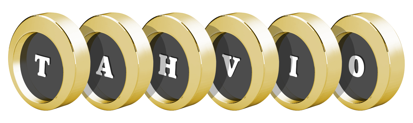 Tahvio gold logo
