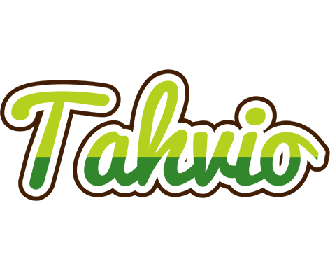 Tahvio golfing logo