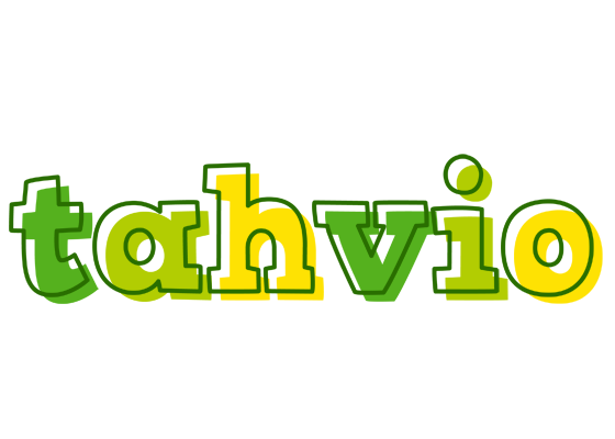 Tahvio juice logo