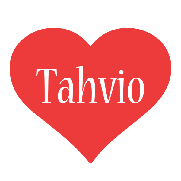 Tahvio love logo