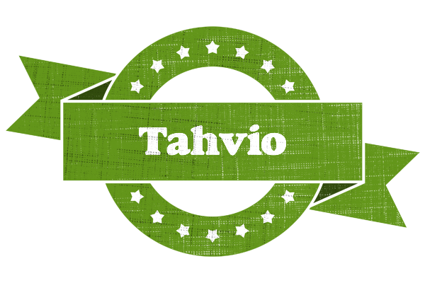 Tahvio natural logo