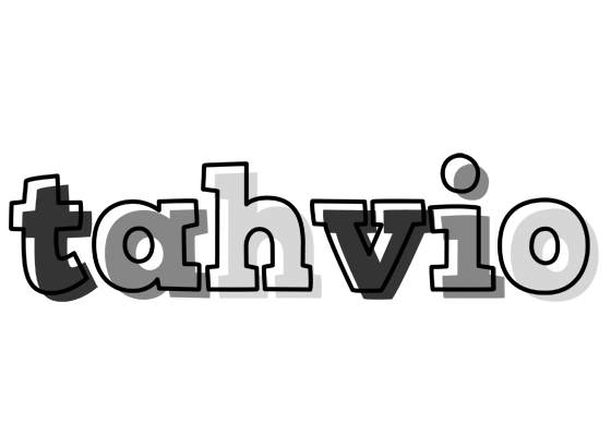Tahvio night logo