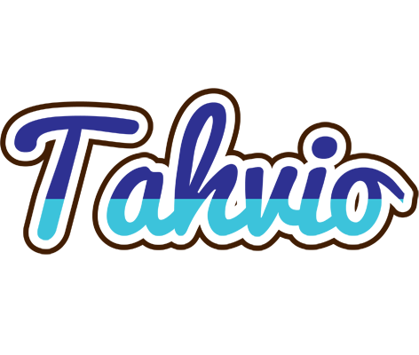 Tahvio raining logo
