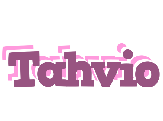 Tahvio relaxing logo