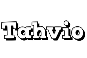 Tahvio snowing logo