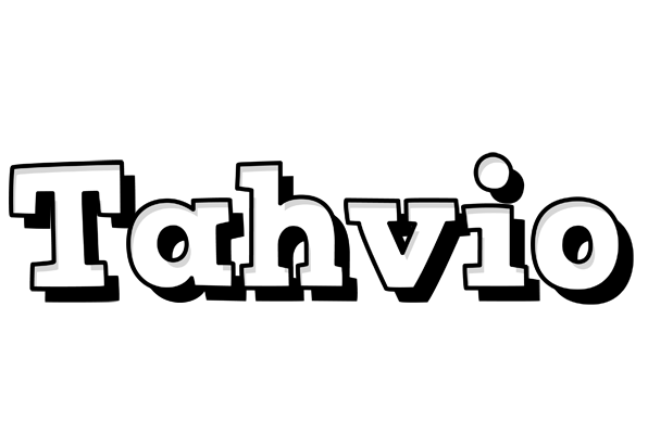 Tahvio snowing logo