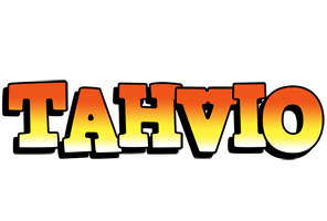 Tahvio sunset logo