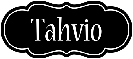 Tahvio welcome logo