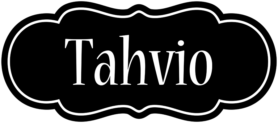 Tahvio welcome logo