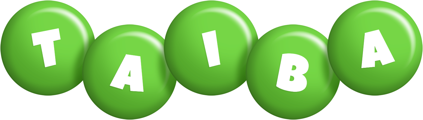 Taiba candy-green logo
