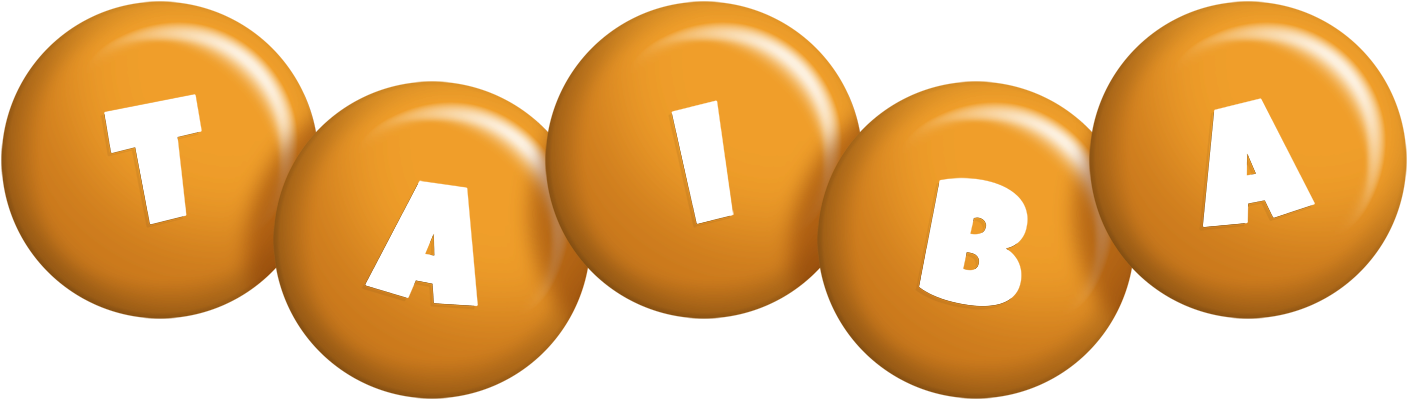 Taiba candy-orange logo