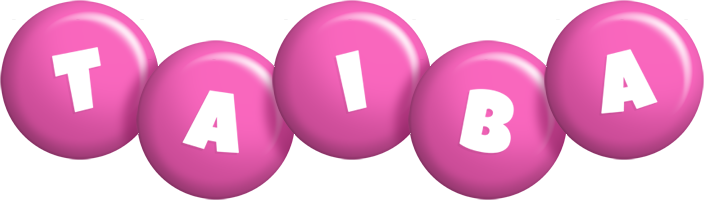 Taiba candy-pink logo