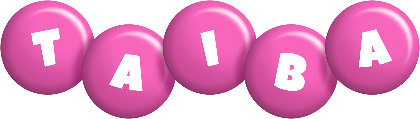 Taiba candy-pink logo