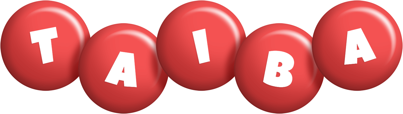 Taiba candy-red logo