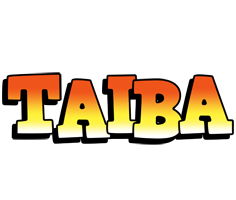 Taiba sunset logo
