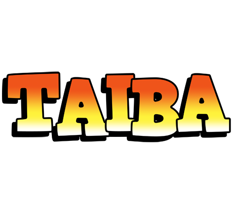 Taiba sunset logo