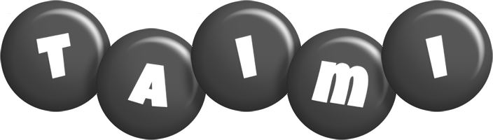 Taimi candy-black logo