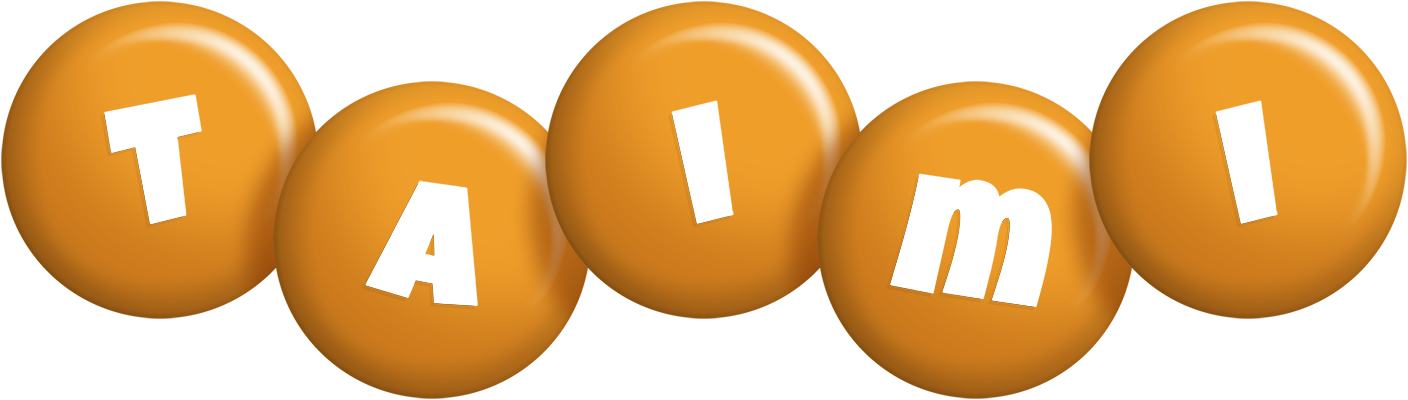 Taimi candy-orange logo