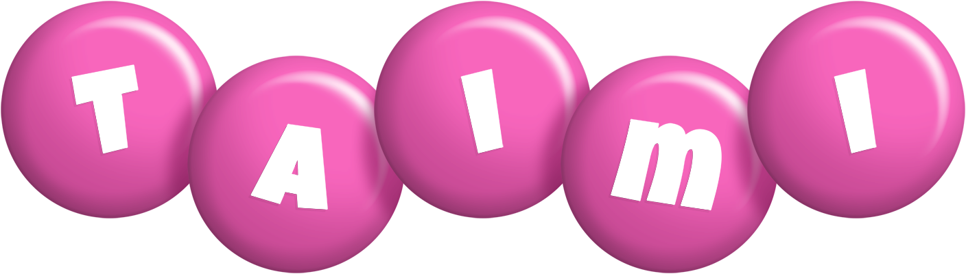 Taimi candy-pink logo