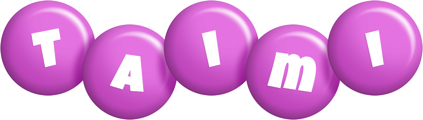 Taimi candy-purple logo