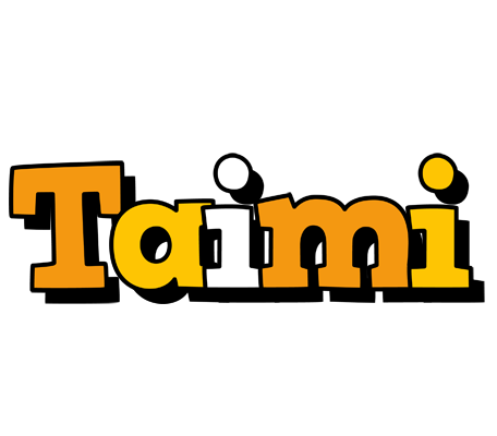 Taimi cartoon logo