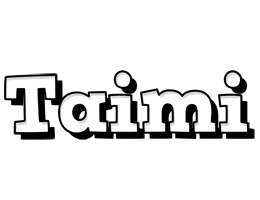 Taimi snowing logo
