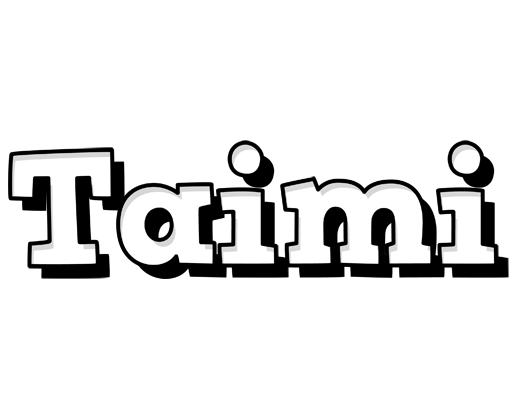 Taimi snowing logo
