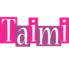 Taimi whine logo