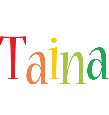 Taina birthday logo