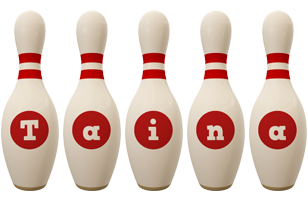 Taina bowling-pin logo