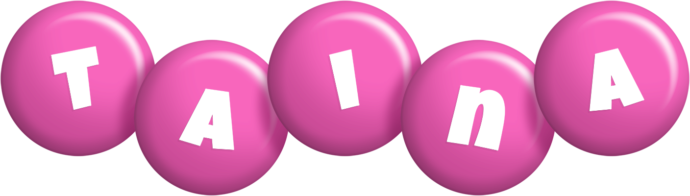 Taina candy-pink logo