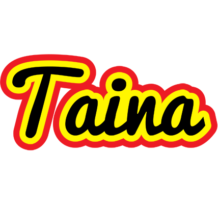 Taina flaming logo