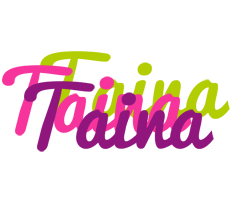 Taina flowers logo