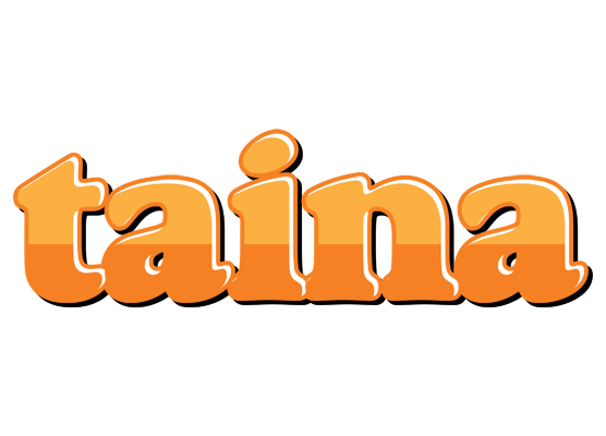 Taina orange logo