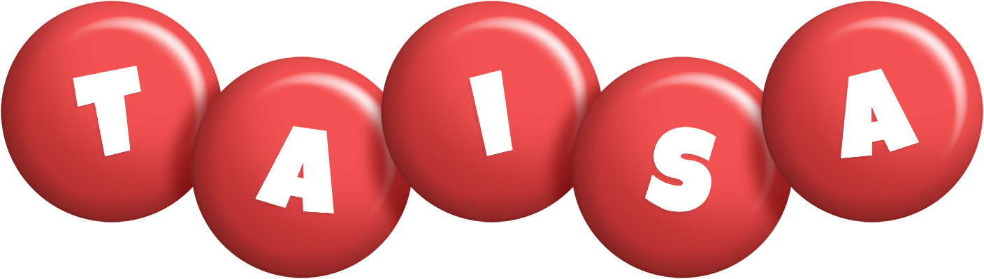 Taisa candy-red logo
