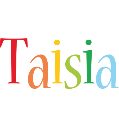 Taisia birthday logo