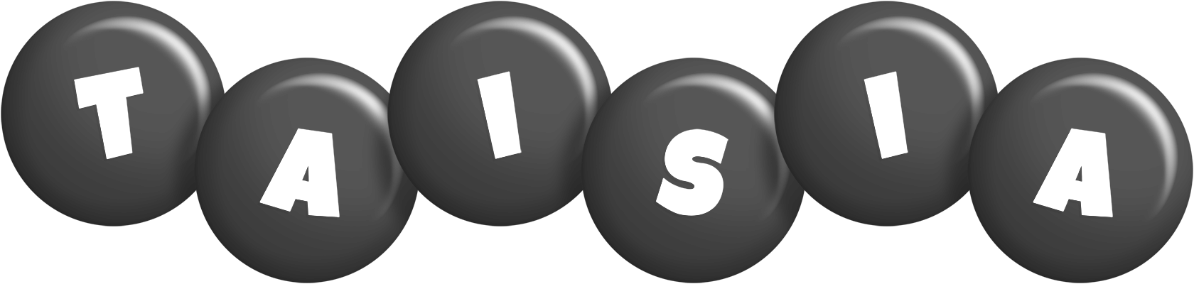 Taisia candy-black logo