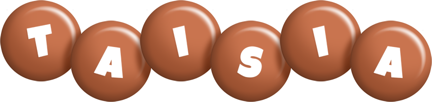 Taisia candy-brown logo