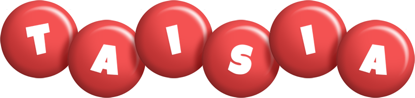 Taisia candy-red logo
