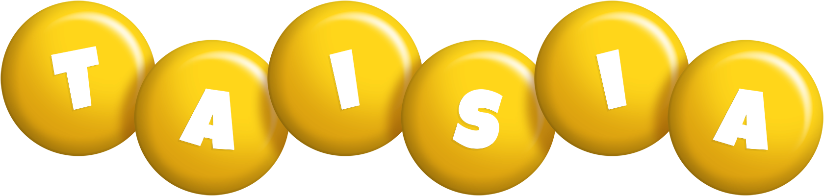 Taisia candy-yellow logo