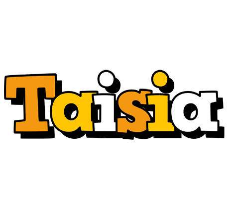 Taisia cartoon logo