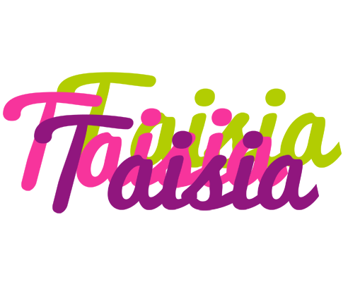 Taisia flowers logo