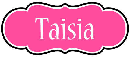 Taisia invitation logo