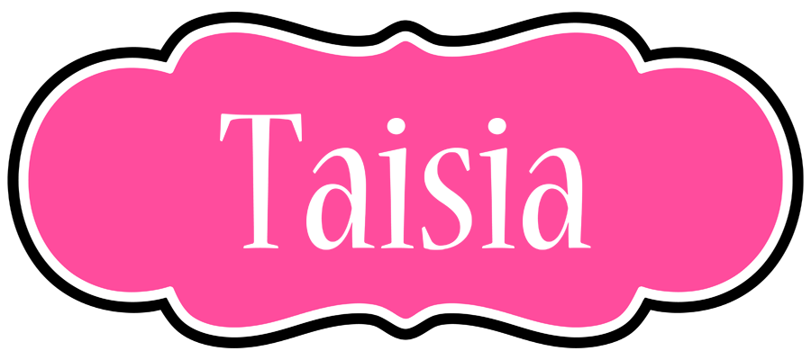 Taisia invitation logo