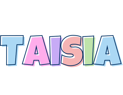 Taisia pastel logo