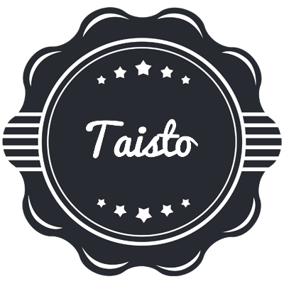 Taisto badge logo