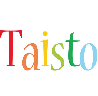 Taisto birthday logo
