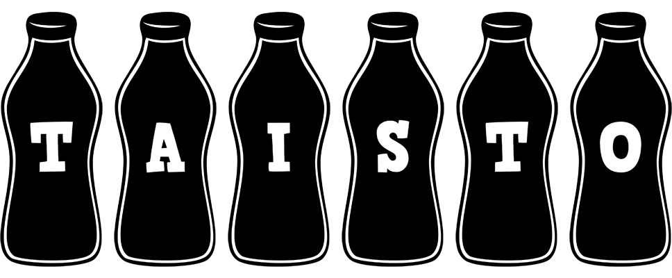 Taisto bottle logo