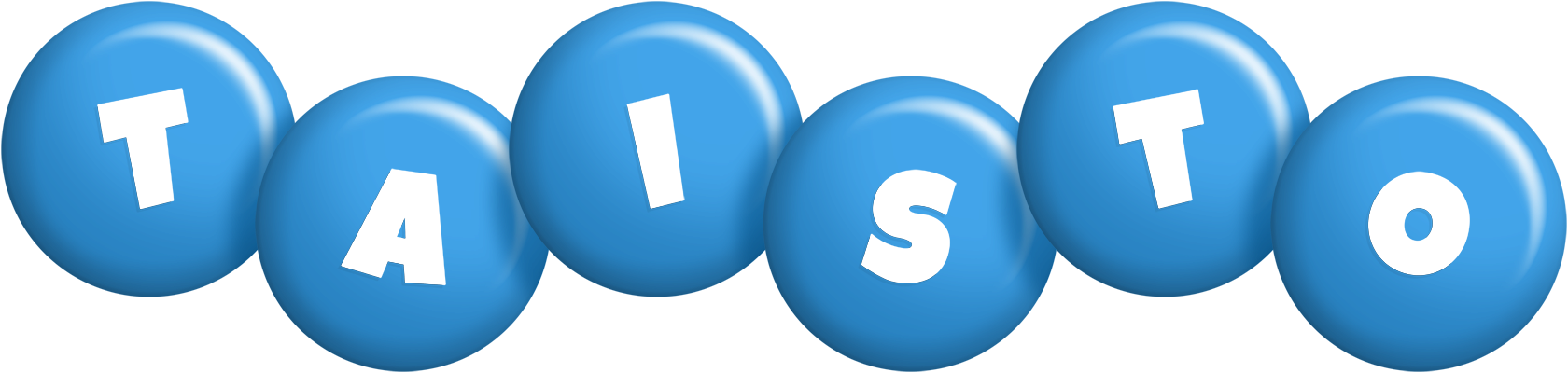 Taisto candy-blue logo
