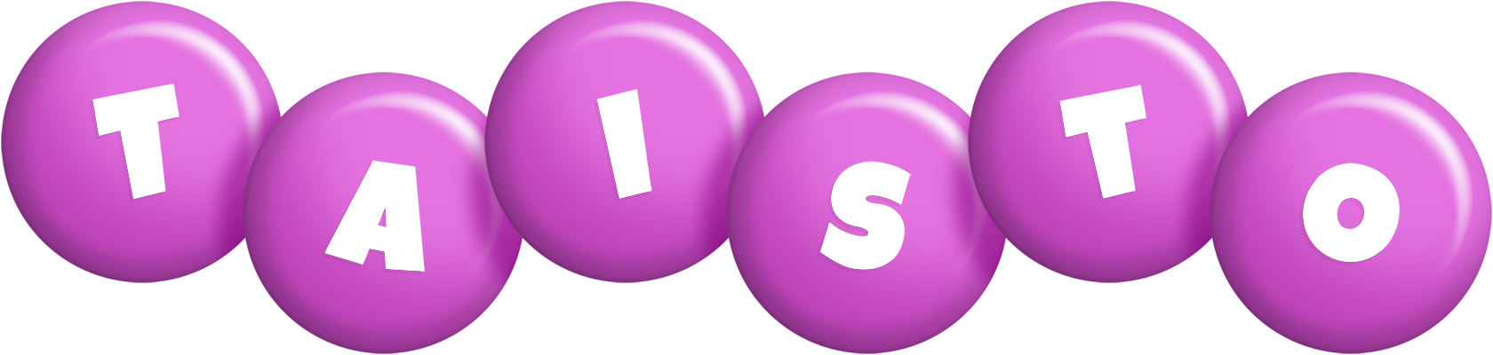 Taisto candy-purple logo